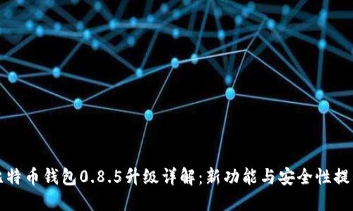 比特币钱包0.8.5升级详解：新功能与安全性提升