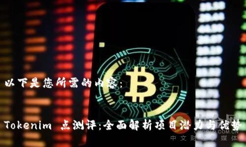 以下是您所需的内容：


Tokenim 点测评：全面解析项目潜力与优势