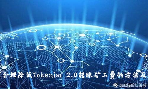 如何合理降低Tokenim 2.0转账矿工费的方法及技巧